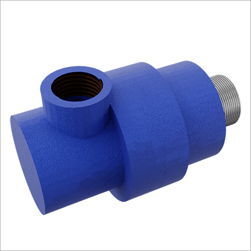 Blue Single Flow Bearing Type Rotary Joint