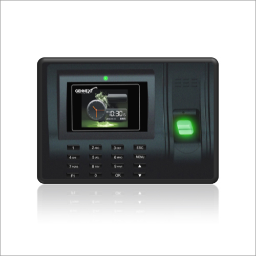 Standalone Fingerprint Attendance Device - Metal Build | Black Color, 800-1100 Attendance Capacity, Alarm Feature, 12 Month Warranty, Automated Biometric Verification
