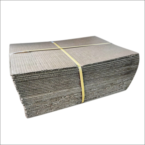Corrugated Cardboard Sheet - Customizable Size, Brown Color, Hard Texture | Lightweight Protection for Delicate Materials