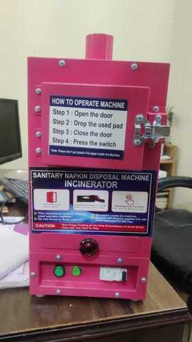 White Industrial Sanitary Napkin Disposal Machine