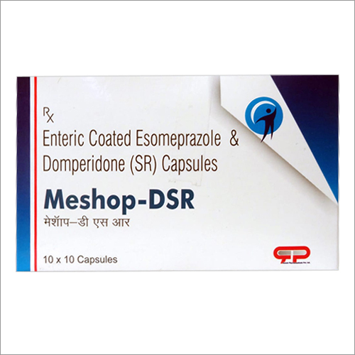 Enteric Coated Esomeprazole 40 Mg And Domperidone 30 Mg (Sr) Capsules General Medicines