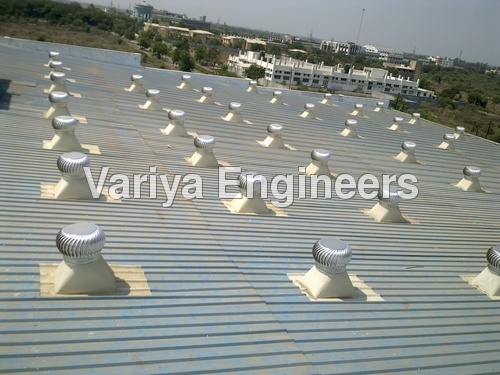 Air Ventilator - Aluminum, Various Sizes, Sleek Silver Finish | Industrial-Grade Ventilation for Factories and Manufacturing Plants