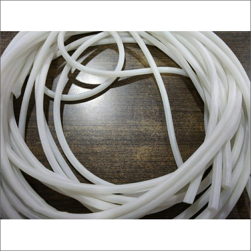 सफेद 3Mm सिलिकॉन पारदर्शी रबर प्रोफ़ाइल