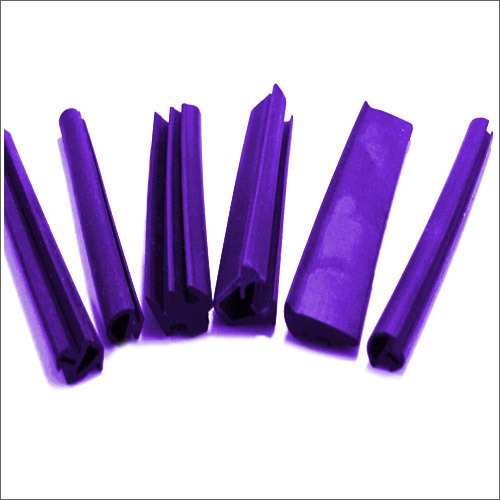 पर्पल स्लाइडिंग विंडो रबर प्रोफाइल