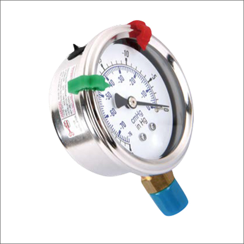 Pressure Gauge Body Material: Stainless Steel