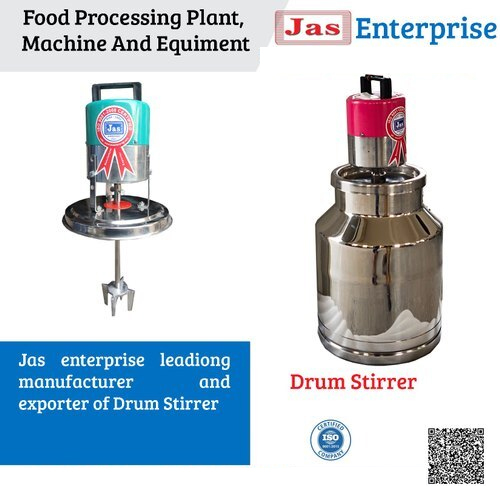 ड्रम स्टिरर क्षमता: 1000 लीटर लीटर/दिन