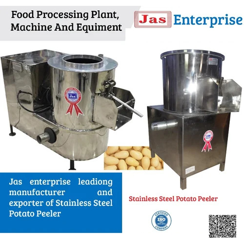 छीलने की मशीन की क्षमता: 10 - 1000 किलोग्राम/घंटा किलोग्राम/घंटा