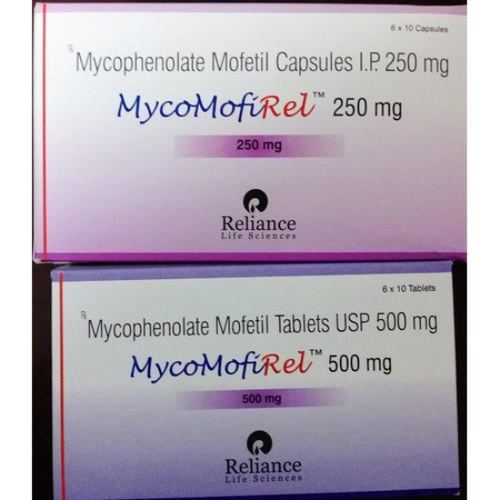 माइकोफेनोलेट मोफ़ेटिल टैबलेट्स
