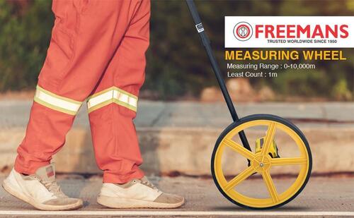 FREEMANS 10km Plastic Measuring Wheel