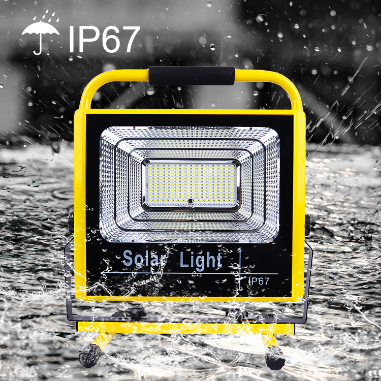 Motion Sensor Led Solar Flood Light - All Die-cast Aluminum, 36x25x45 Cm, White/black/gold Colors, 200w/70w/45w Power | Intelligent Remote Control, Waterproof Ip67, Long Working Time