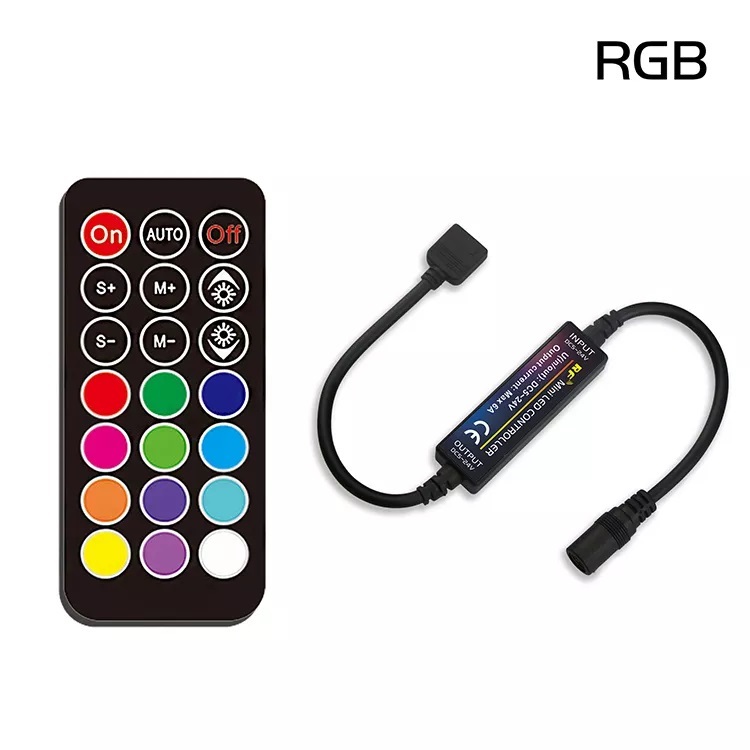 21 Keys Rf Rgb Led Controller Constant Voltage Led Rgb Strip Rf Controller Mini Controller Led Rgb