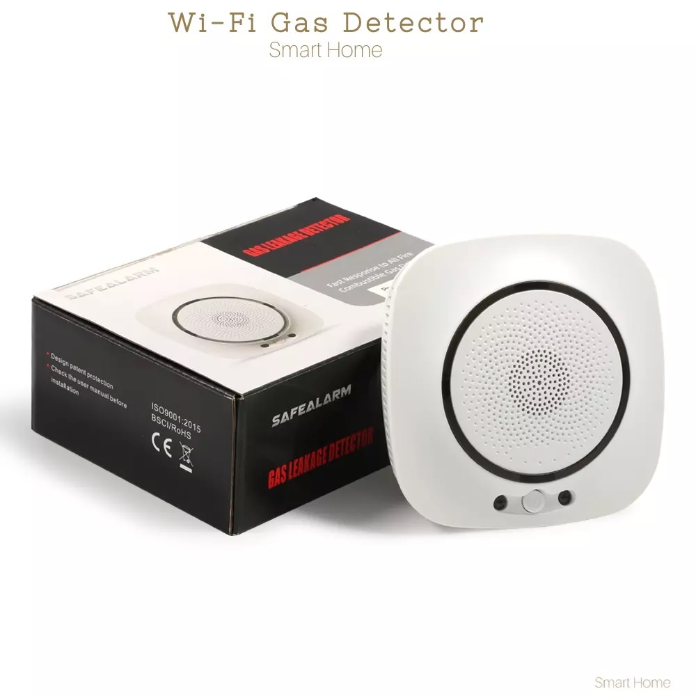 Wifi Co Carbon Monoxide Gas Detector Alarm With Tuya App Monitoring Tuya Smart Home Indoor