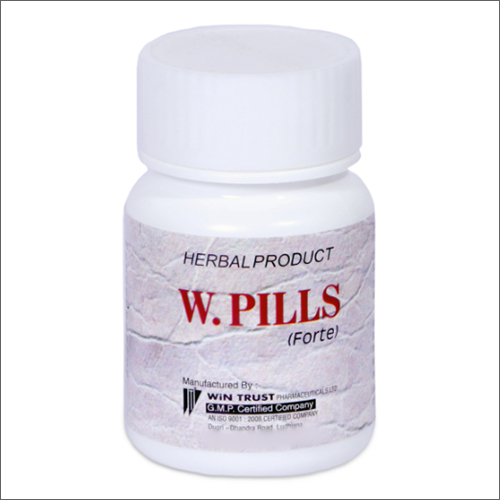Herbal W Pills Forte Tablets - All-Natural Erectile Dysfunction Solution | Boosts Testosterone, Enhances Blood Circulation, Improves Sperm Count, Ayurvedic Formula for Fatigue and Anemia