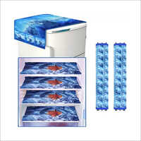 प्लास्टिक डिजिटल प्रिंटेड फ्रिज कॉम्बो सेट