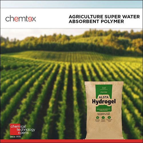 Agriculture Super Water Absorbent Polymer Usage: Industrial