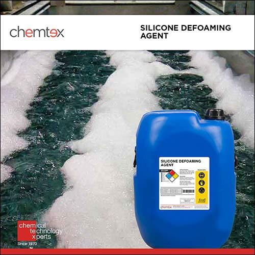 Silicone Antifoam Defoamer - Liquid Formulation, Milky White Color, Effective For Industrial Processes
