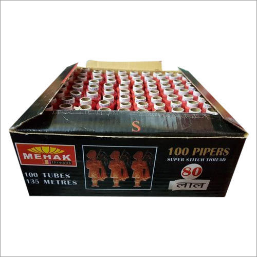 100 Pipers Super Stitch Polyester Thread - Pattern: Plain