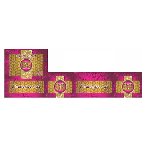 ग्रीन गणेश लक्ष्मी कोरगेटेड बॉक्स