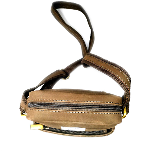 ब्लैक ब्राउन हंटर स्लिंग बैग