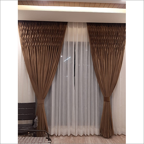 Fancy Velvet Sweed Digital Plain Curtain