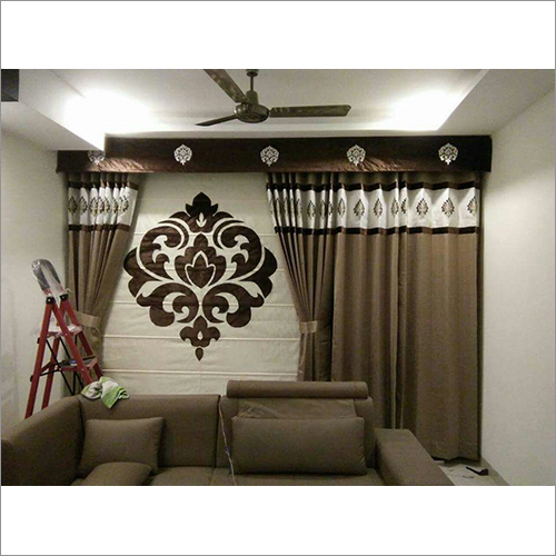 Fancy Velvet Sweed Digital Print Curtain - Cotton Material, Alluring Digital Prints , Anti-Static and Embroidered Patterns