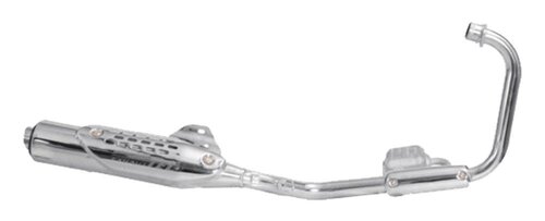 सिल्वर बजाज पल्सर डीटीएसआई 150 साइलेंसर