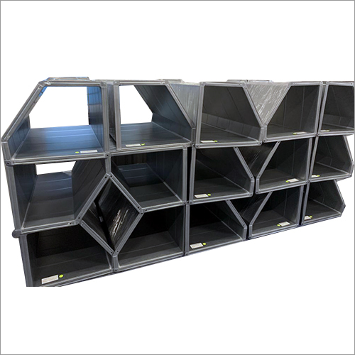 Industrial Customized Duct - High-grade Aluminum Material , Wall Mount Installation Type, Gray Color For Versatile Industrial Usage