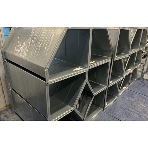 Industrial Customized Duct - High-grade Aluminum Material , Wall Mount Installation Type, Gray Color For Versatile Industrial Usage