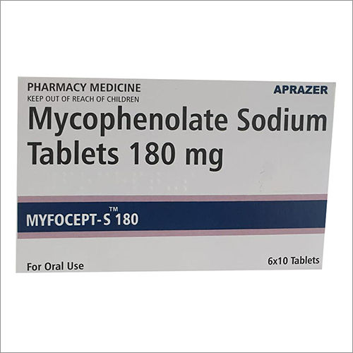 180mg Mycophenolate Sodium Tablets