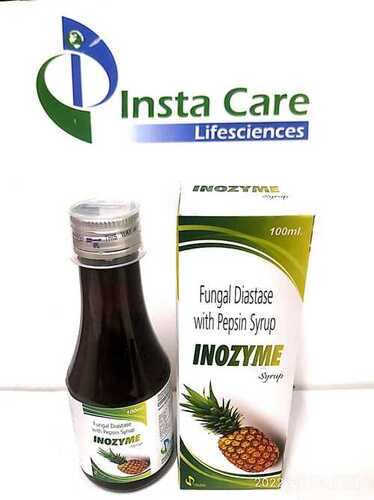 पेप्सिन सिरप के साथ फंगल डायस्टेज