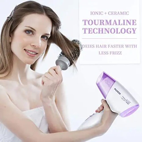 Pink Flyco Fast Drying Hair Dryer