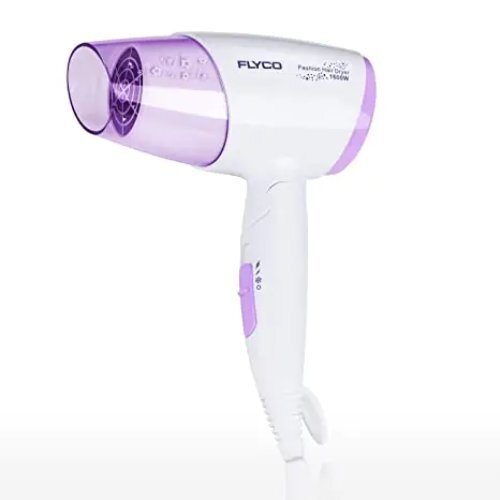 Pink Flyco Fast Drying Hair Dryer