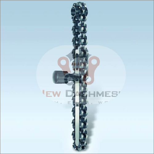 Mortising Chain Set - 8 Mm, Hot Rolled Alloy Steel, 36 Teeth For Fast Material Removal And Reduced Breakout