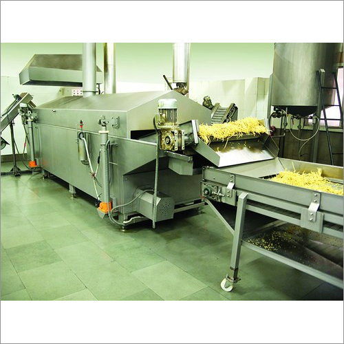 Automatic Snacks Frying Machine Capacity: 30-1000 Kg/hr