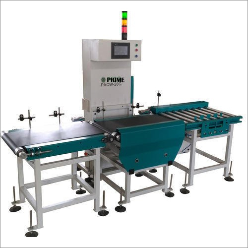 White-Green Weighing Belt Conveyor