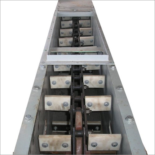 Radler Chain Conveyor - Mild Steel, 10-20 Feet Length, 100-200 Mm Width | 0.5 Hp Motor, 220 V Voltage, Automatic Operation, Energy Efficient
