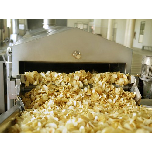 Automatic Snacks Frying Machine Capacity: 30-1000 Kg/hr