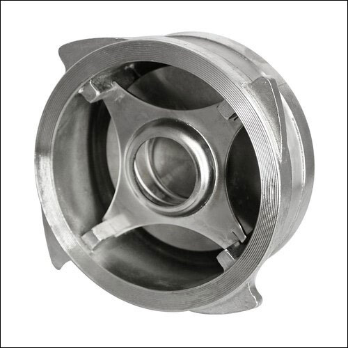 Disc Check Valve - Gray, Medium Pressure, Manual Operation | Industrial Use for Water Applications
