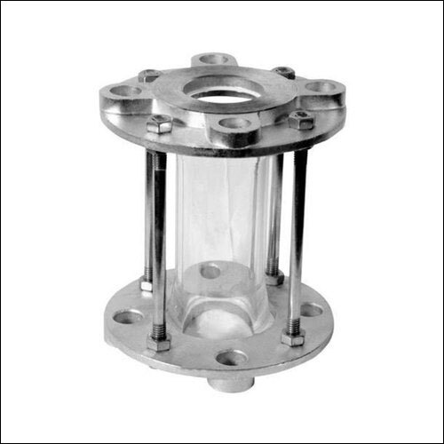 Sight Glass Valve - High Pressure, Manual Operation | Gray Color for Industrial Water Applications