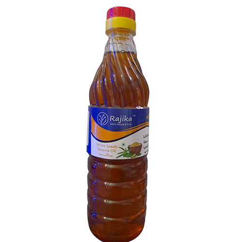 White Sesame Seed Oil - Organic, Grade A, High Purity | Light Yellow Color, Ideal for Cooking, Nourishing for Skin & Hair