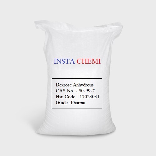 Dextrose Anhydrous - White Crystalline Powder | 99.9% Purity, CAS No: 50-99-7, Industrial Grade, 2 Years Shelf Life