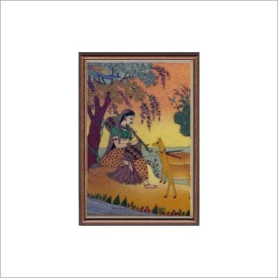 रत्न पेंटिंग दीवार