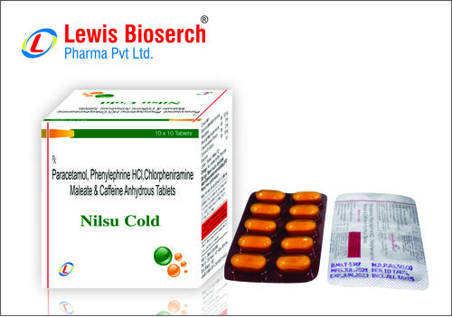 PARACETAMOL 500 MG PHENYLPHRINE HYDROCHLORIDE 5 MG CAFFEINE 16 MG CPM 2 MG