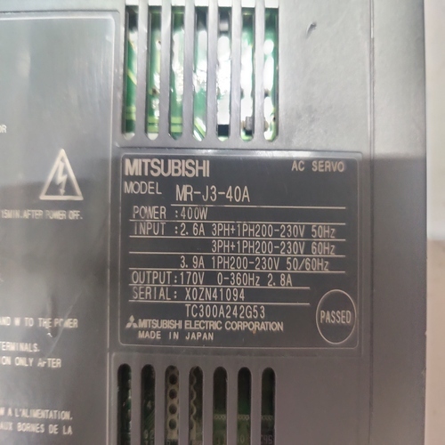 Mitsubishi Mr-j3-40a-ke005- Melservo-j3 400w Ac Amplifier Industrial Servo Driver