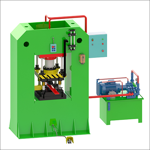 ग्रीन क्लोज्ड एच फ्रेम प्रेस मशीन