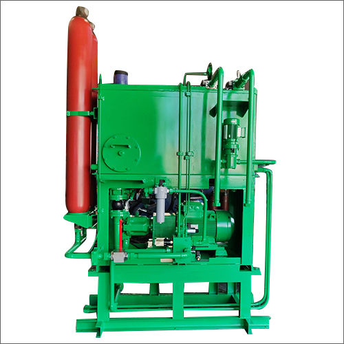 Hydraulic Power Pack Machine - Color: Green