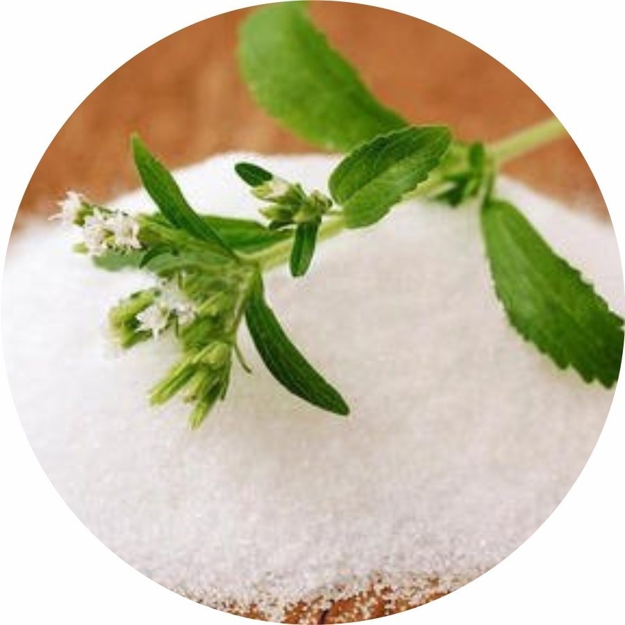 Stevia Powder - 100% Pure Crystal Sugar, White Color, Sweet Flavor, Raw Processing, 25g Pack Size