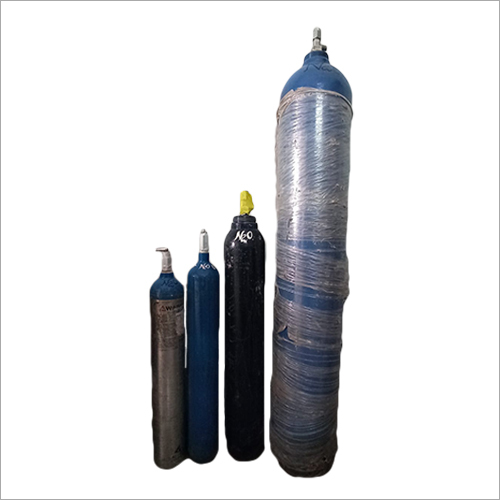 Nitrous Di Oxide Gas Cylinder - Stainless Steel,  High-Pressure Piston Structure | Industrial Usage, Colorless and Odorless Gas