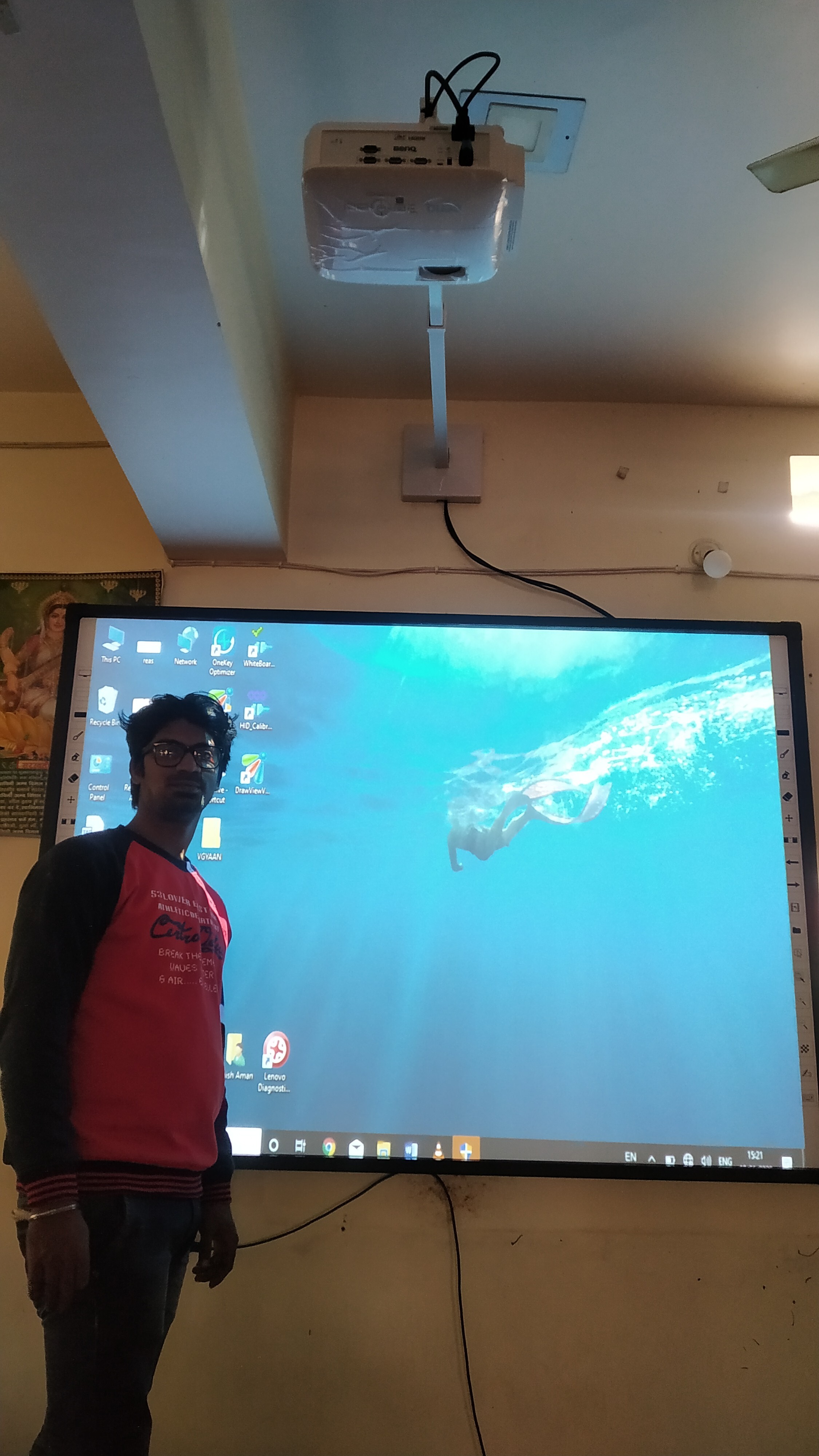Finger Touch Interactive White Board