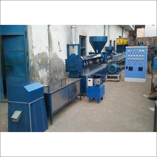 Semi-Automatic Industrial Plastic Recycling Machine